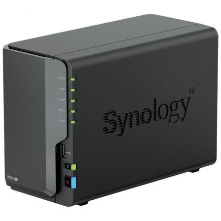 Synology DS225+/6G NAS DiskStation 2 Bahías (3.5''/2.5'') - 6GB DDR4 - Torre - Almacenamiento para Hogar y Edge con Puerto 2.5GbE Synology DS225+/6G NAS DiskStation 2 Bahías (3.5''/2.5'') - 6GB DDR4 - Torre - Almacenamiento para Hogar y Edge con Puerto 2.5GbE